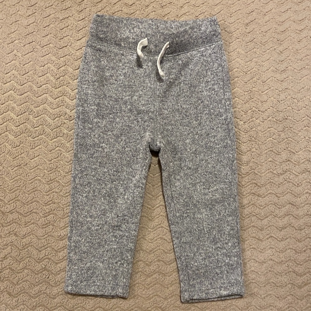 GAP Kids Gray Knit Joggers